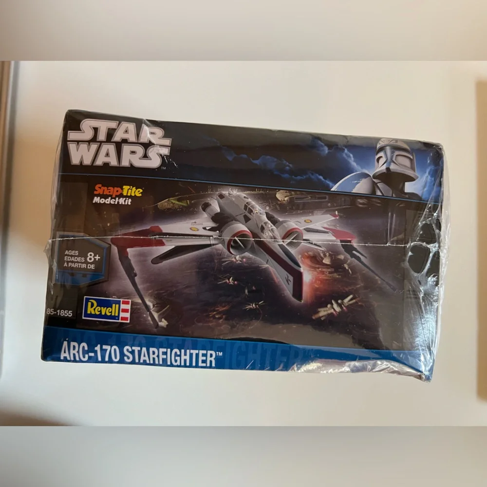 👽Revell Star Wars SnapTite ARC-170 Starfighter Model Kit 85-1855 NIB Level 1